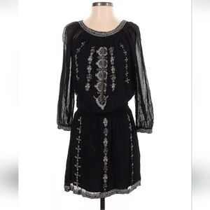 adrianna papell women's beaded mesh slim column dress Juelz Beaded Mini Dress main image 1